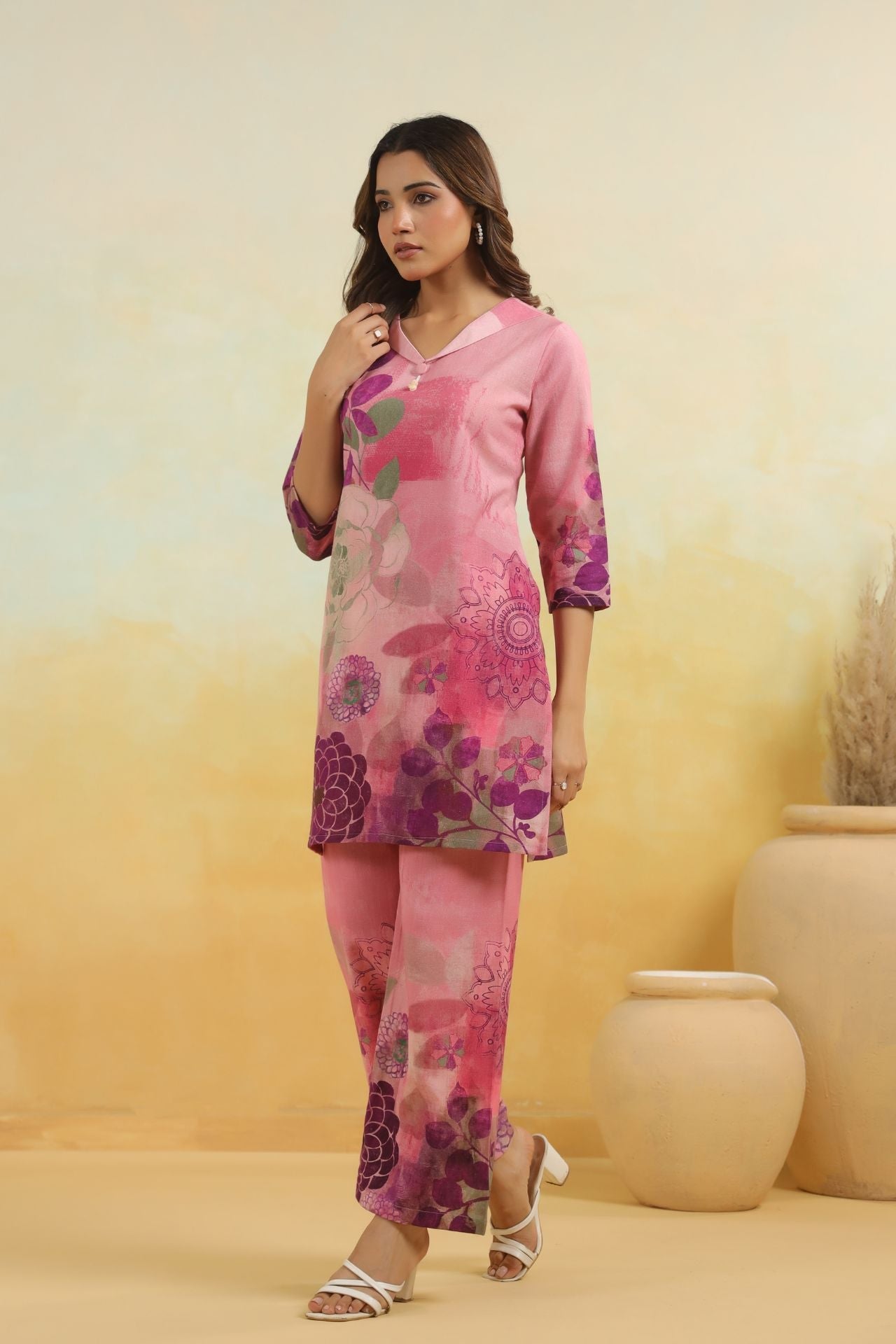 Blush Bloom Floral Co-ord Set