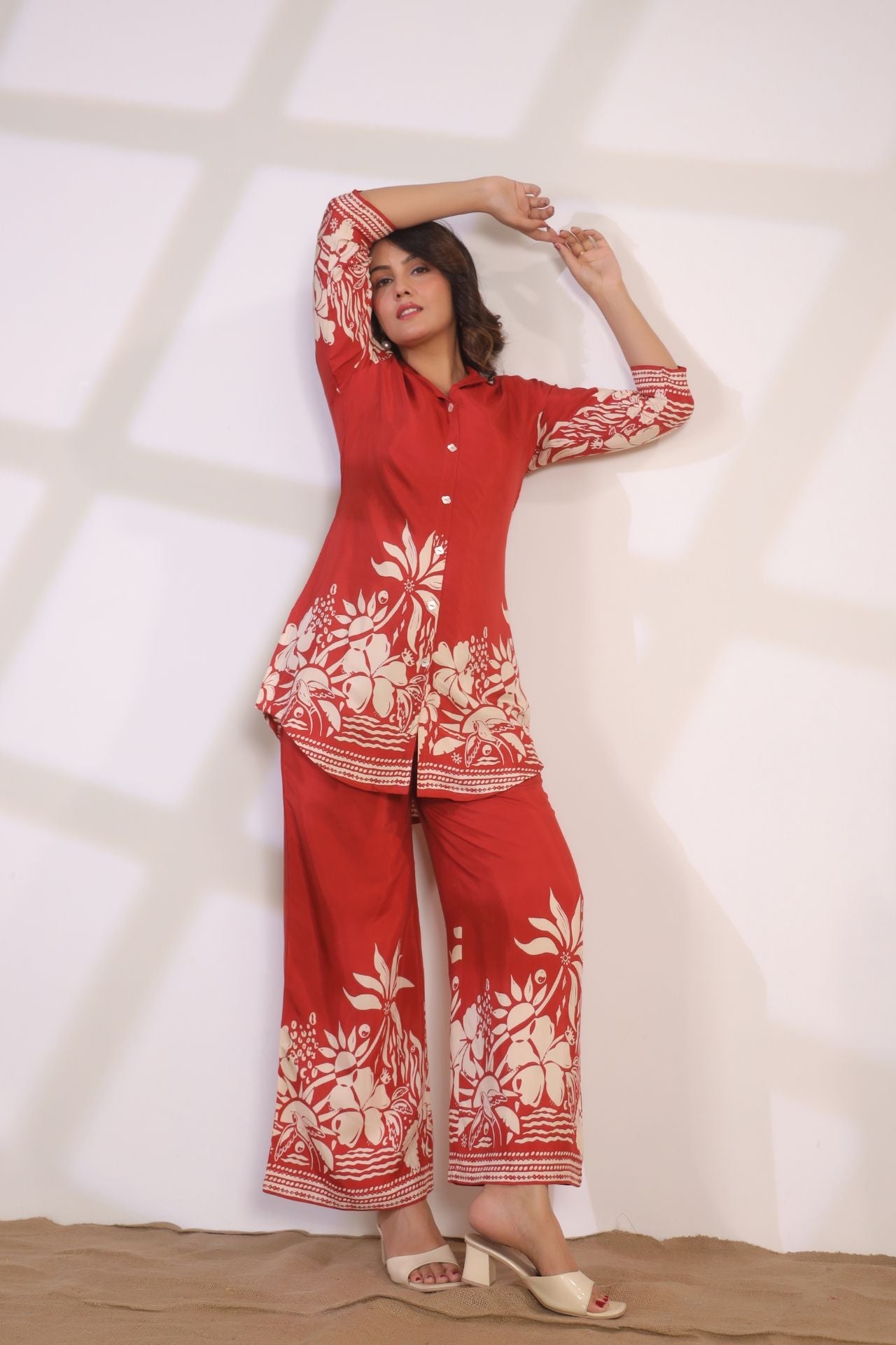Gulnaar in Bloom Co-ord Set
