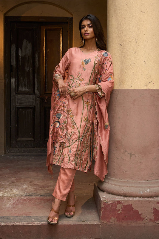 Gul-e-Bahar Embroidered Suit Set