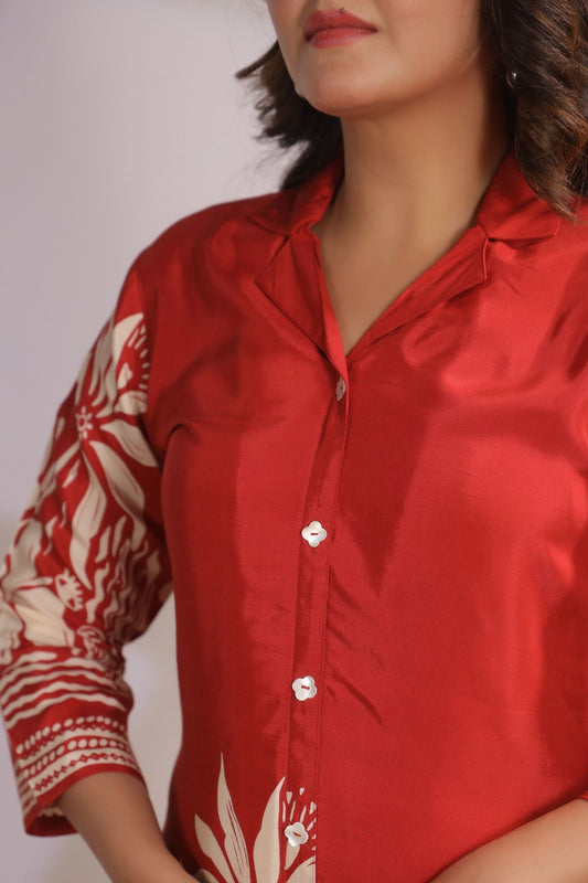 Gulnaar in Bloom Co-ord Set