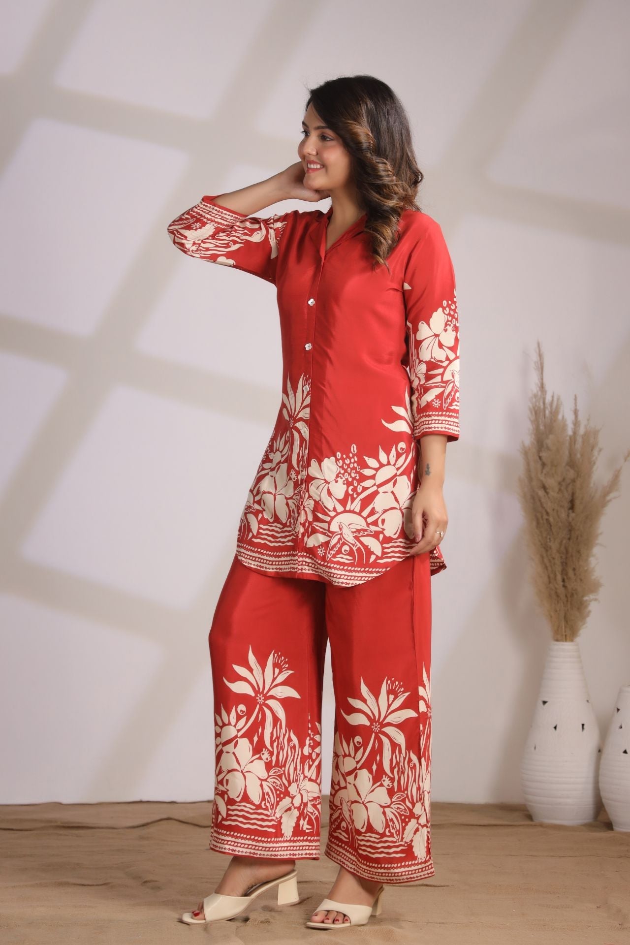 Gulnaar in Bloom Co-ord Set