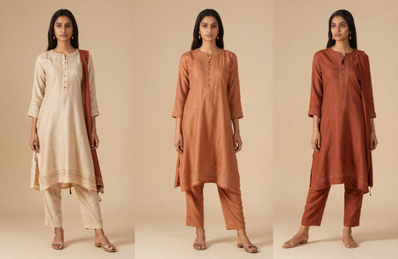 Modern silhouettes. Indian soul.
