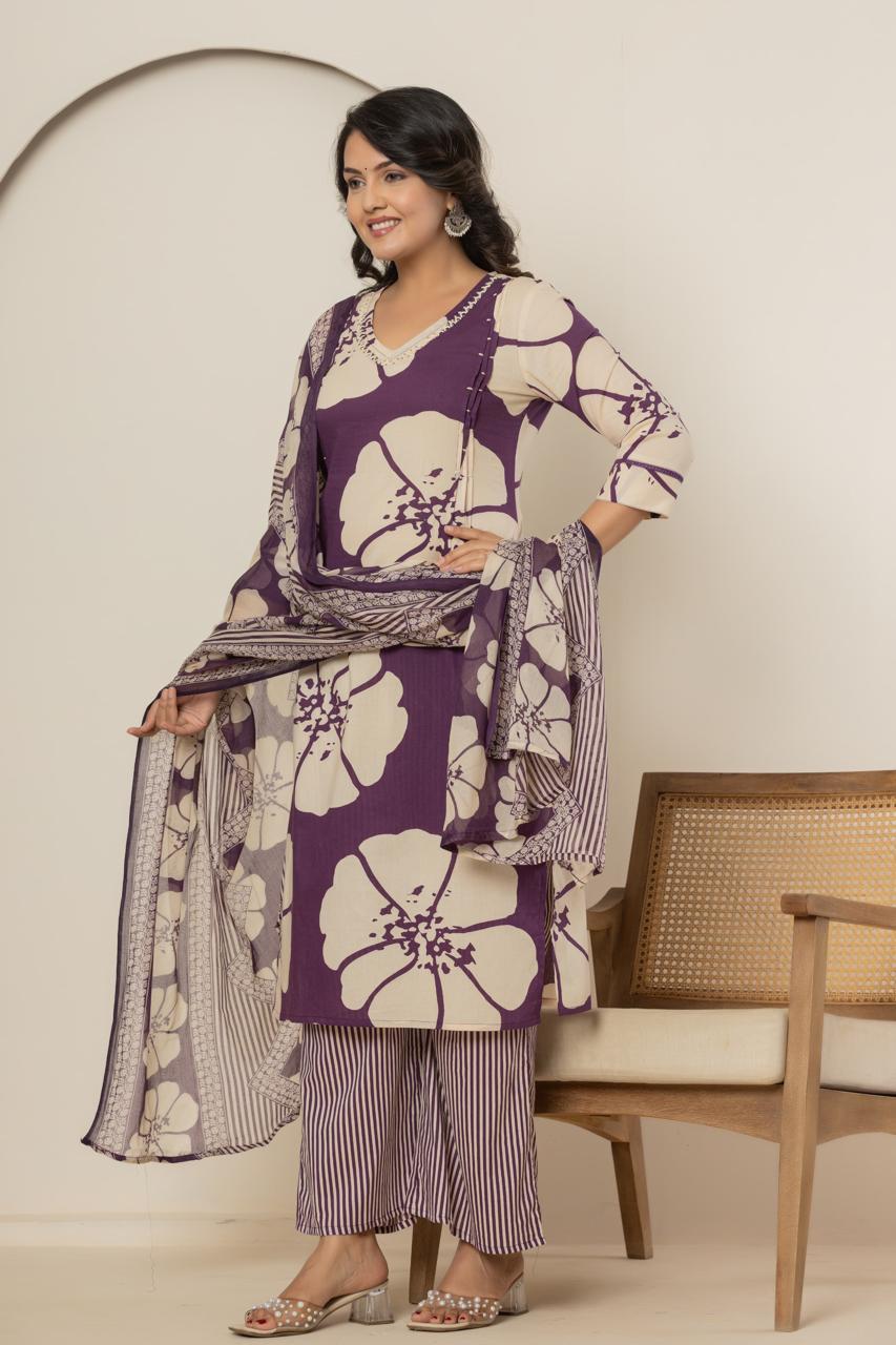 Bloom Boldly Kurti Set