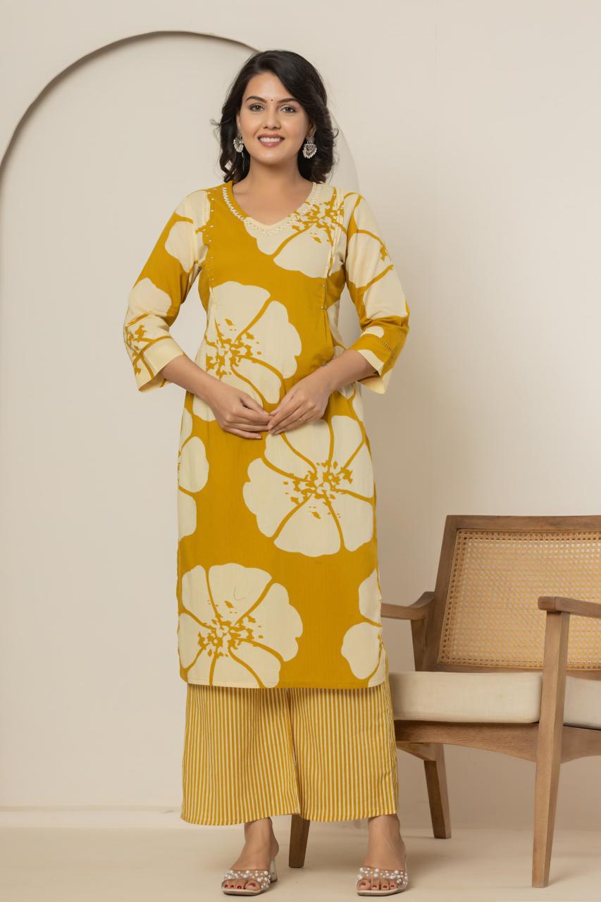 Bloom Boldly Kurti Set