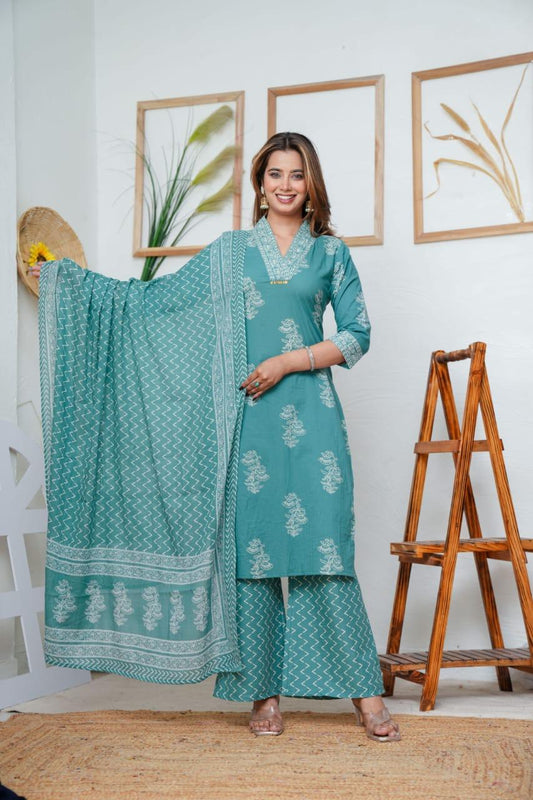 Sage Serenity Kurta Set