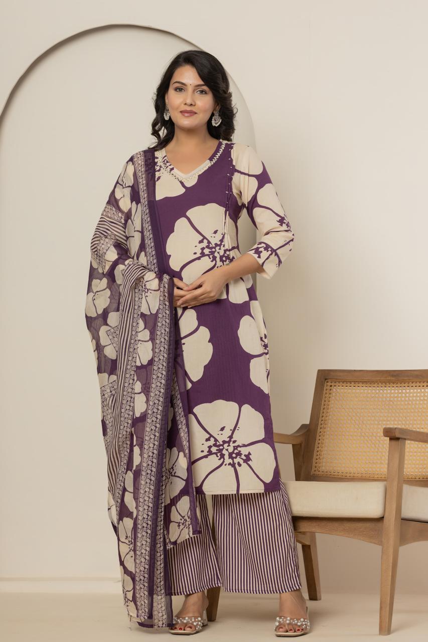 Bloom Boldly Kurti Set