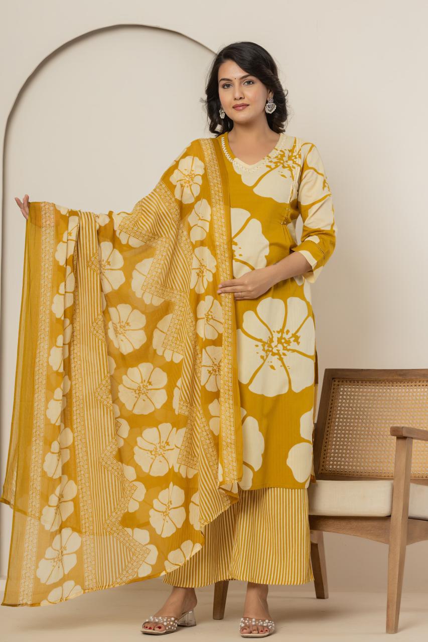 Bloom Boldly Kurti Set