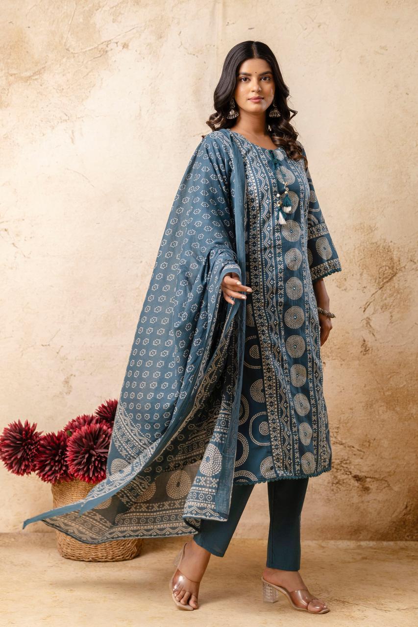 Taal Printed Kurta Set