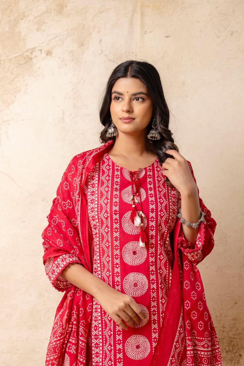 Taal Printed Kurta Set