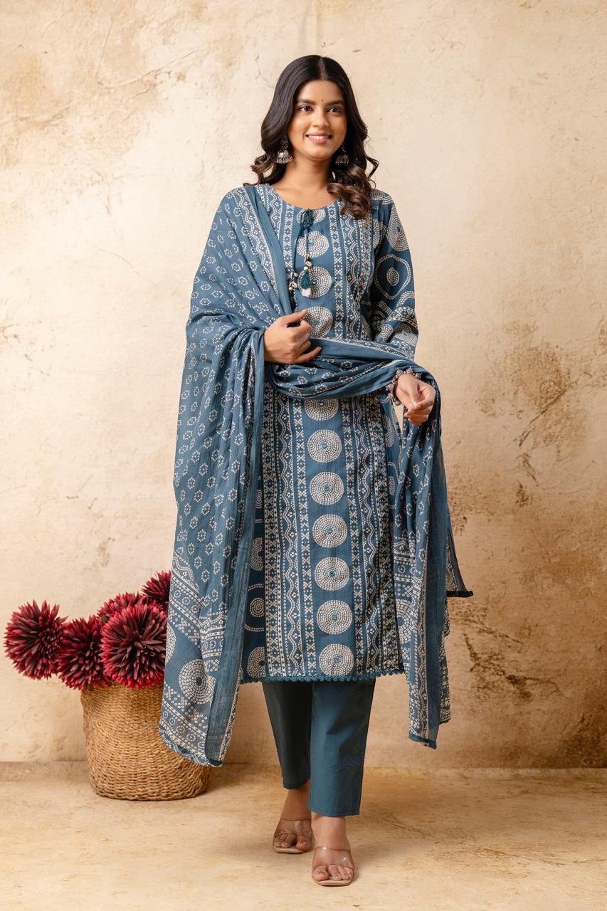 Taal Printed Kurta Set