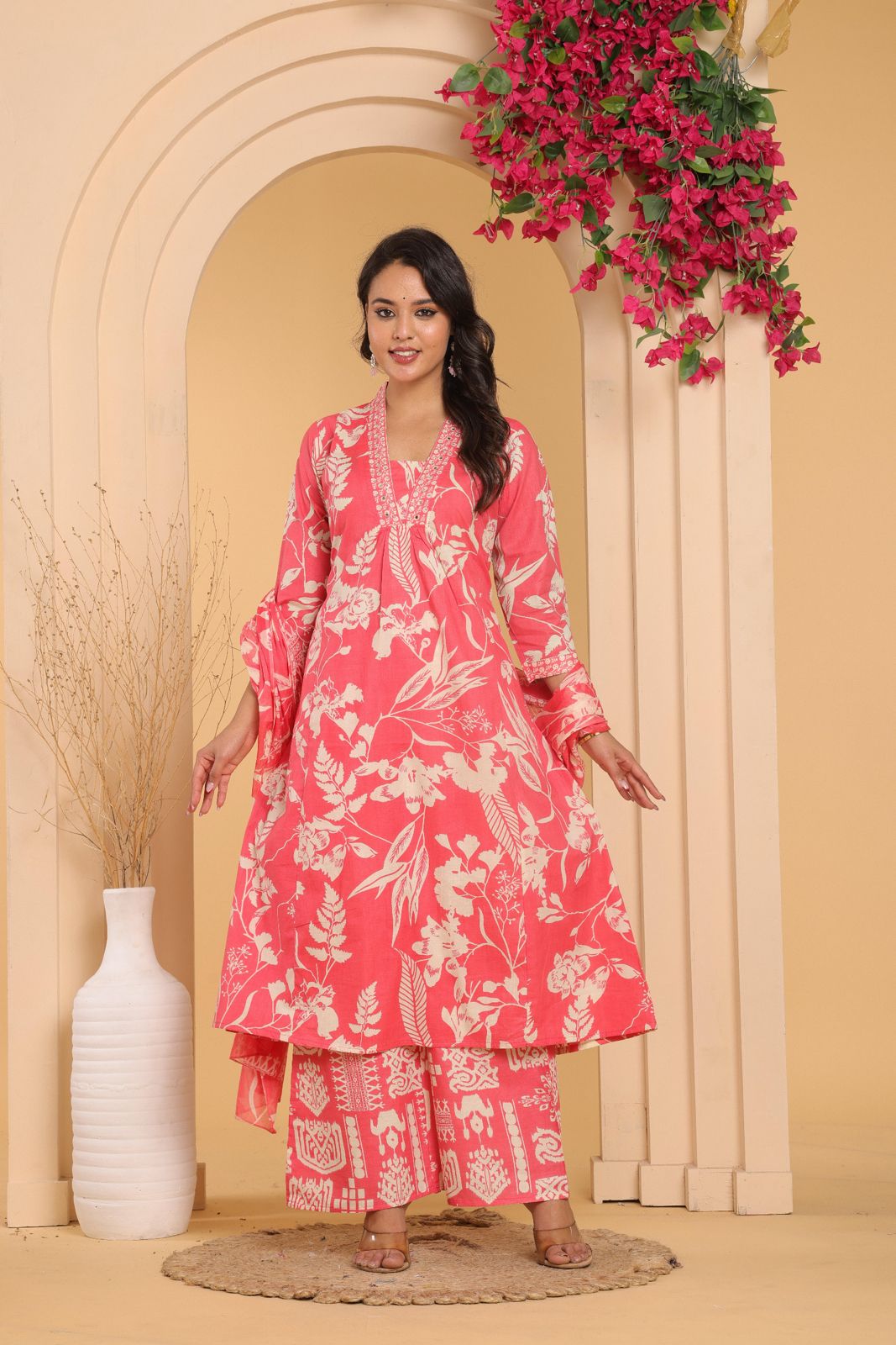 Botanical Bloom Kurta Set