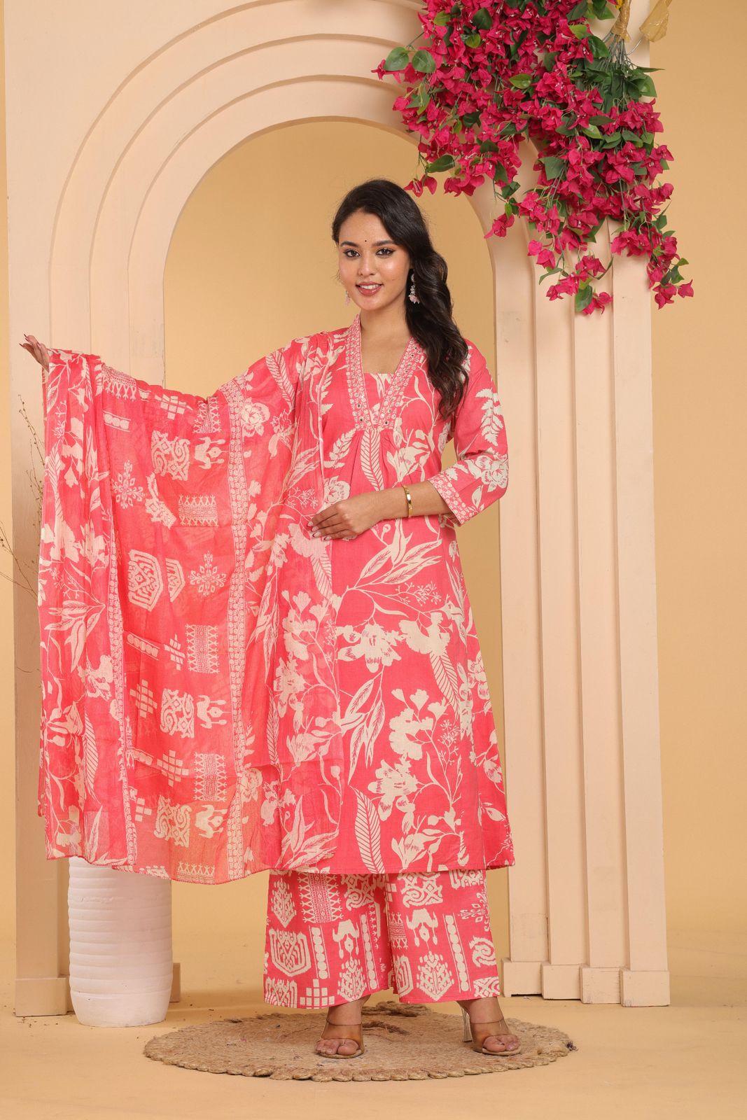 Botanical Bloom Kurta Set