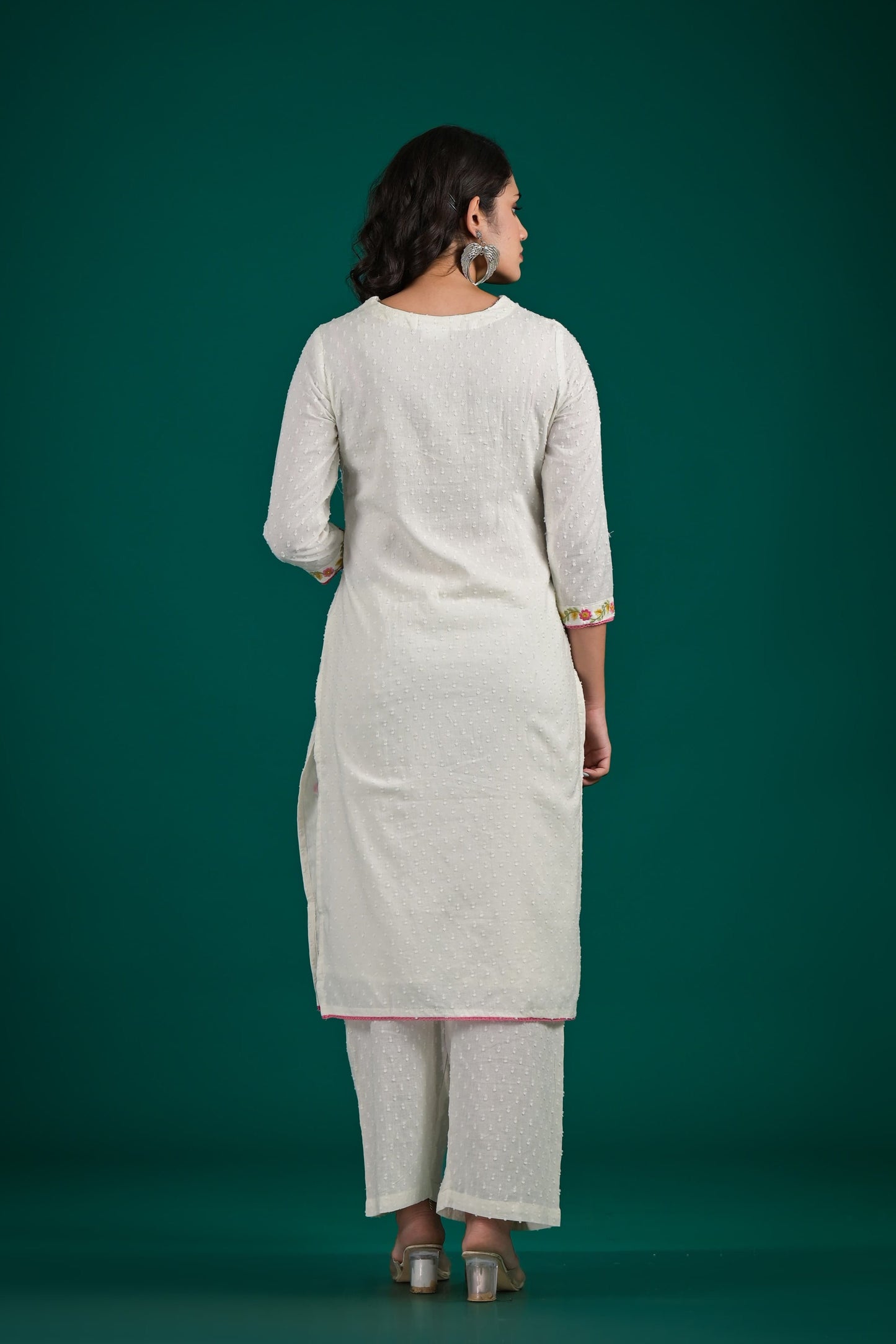Embroidered Grace Kurti Set