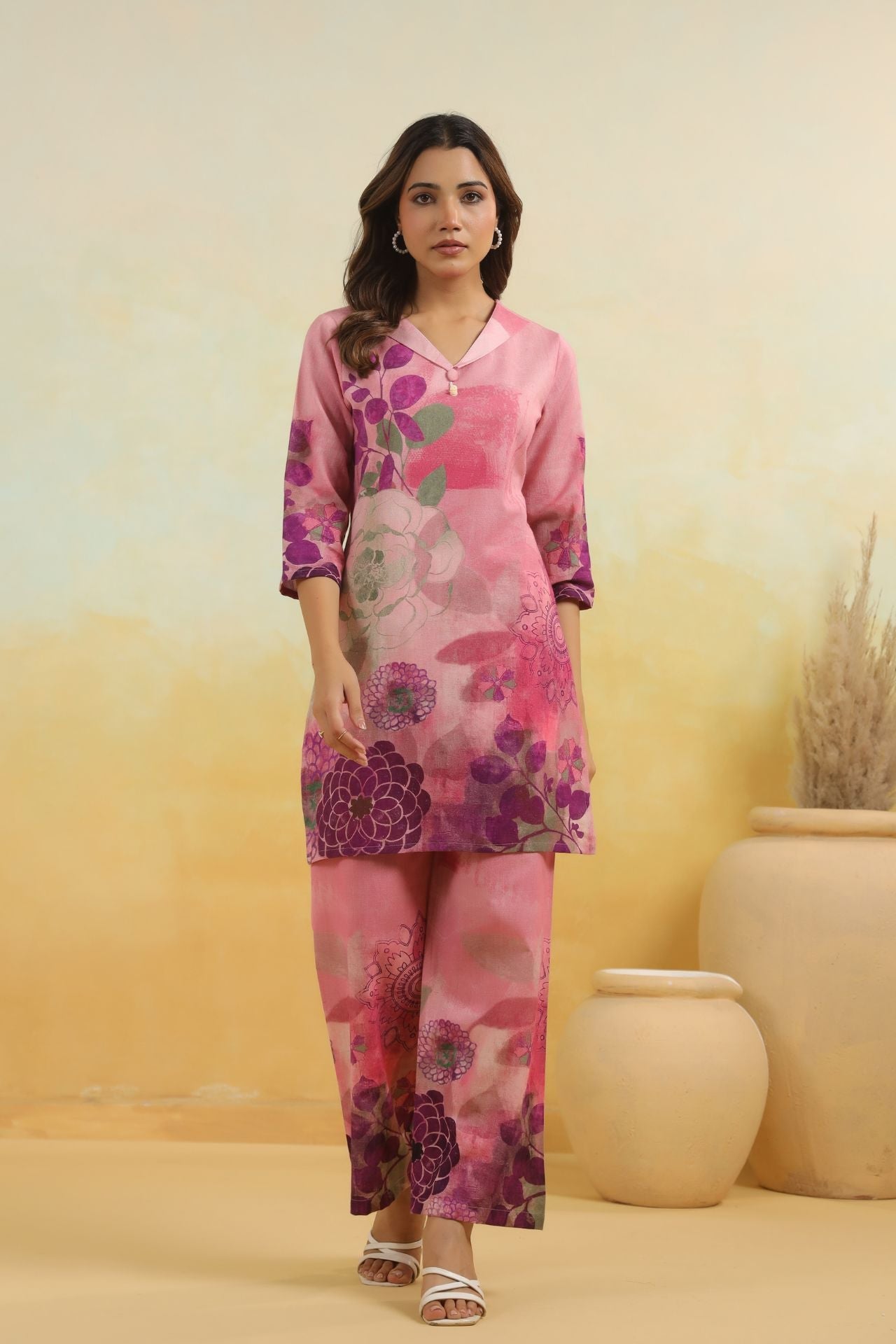 Blush Bloom Floral Co-ord Set