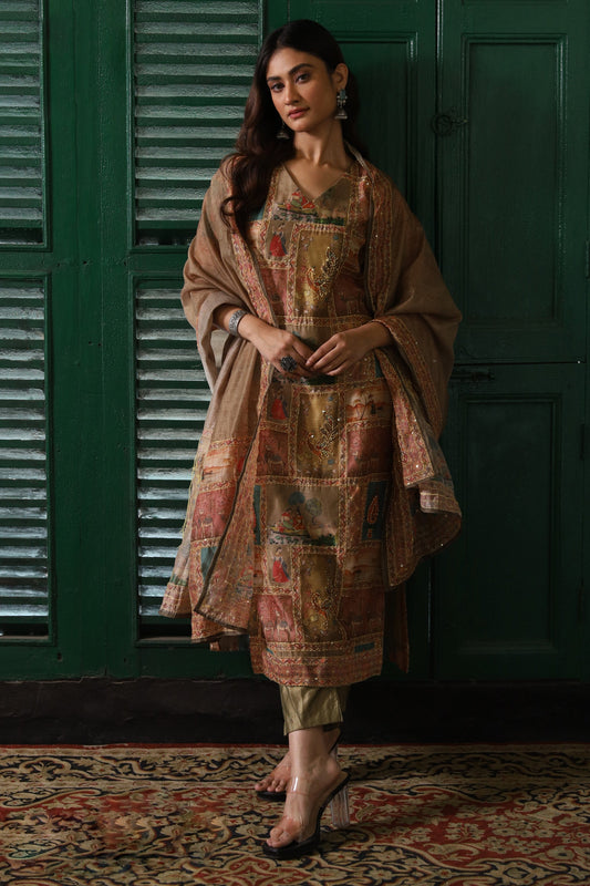 Mehfil Muse Tapestry Kurta Set