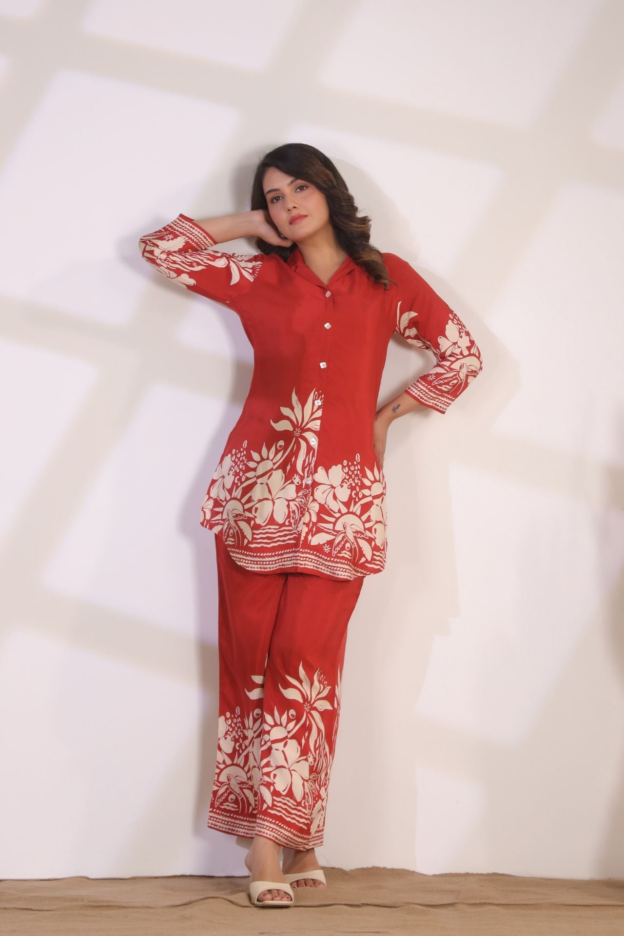 Gulnaar in Bloom Co-ord Set