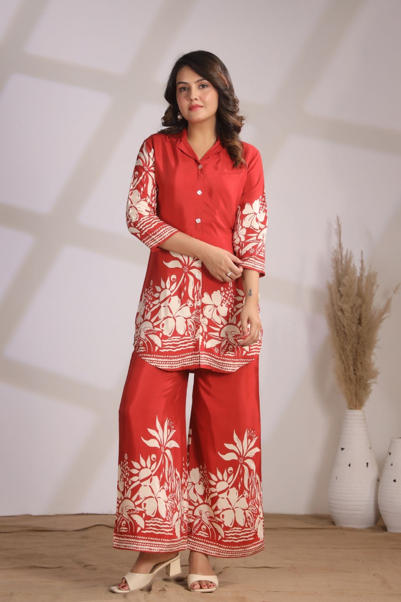 Gulnaar in Bloom Co-ord Set