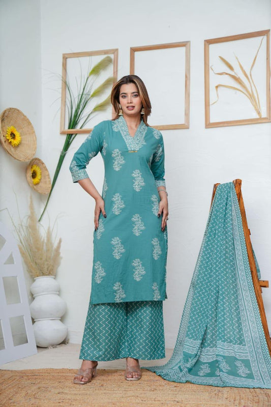 Sage Serenity Kurta Set